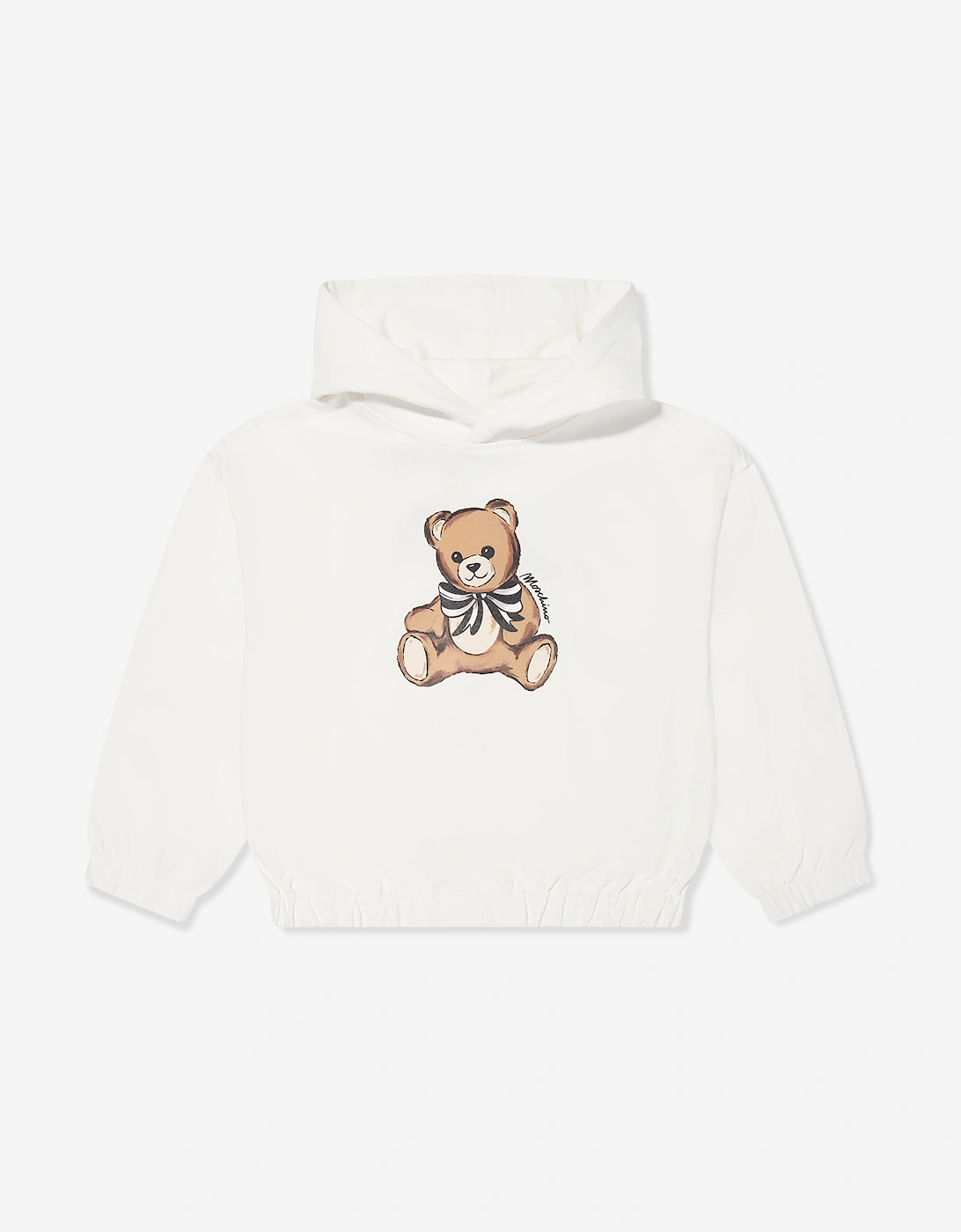 Girls Teddy Bear Legging Set in Ivory