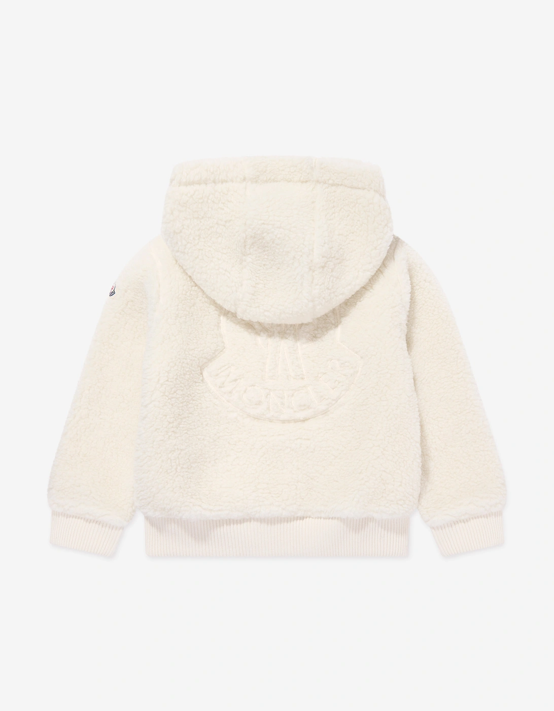 Enfant Boys Zip Up Cardigan in Ivory