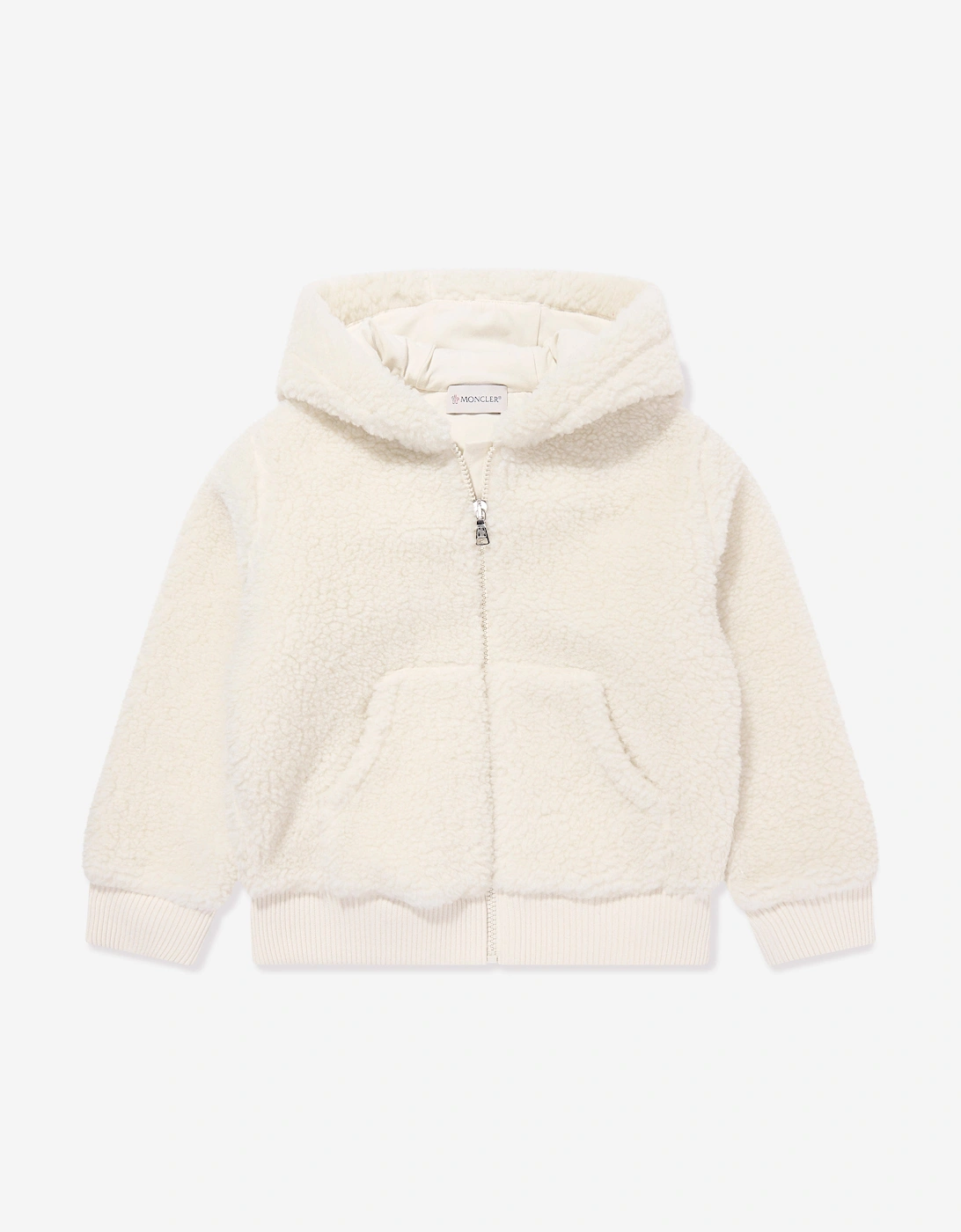 Enfant Boys Zip Up Cardigan in Ivory, 5 of 4