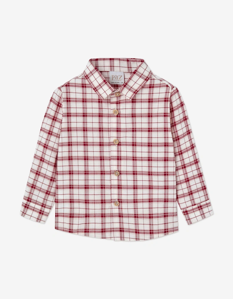 Baby Boys 3 Piece Short Set in Red
