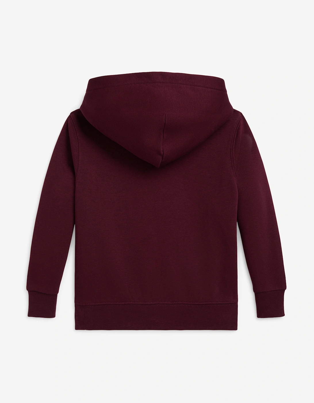 Boys Polo Bear Hoodie in Red
