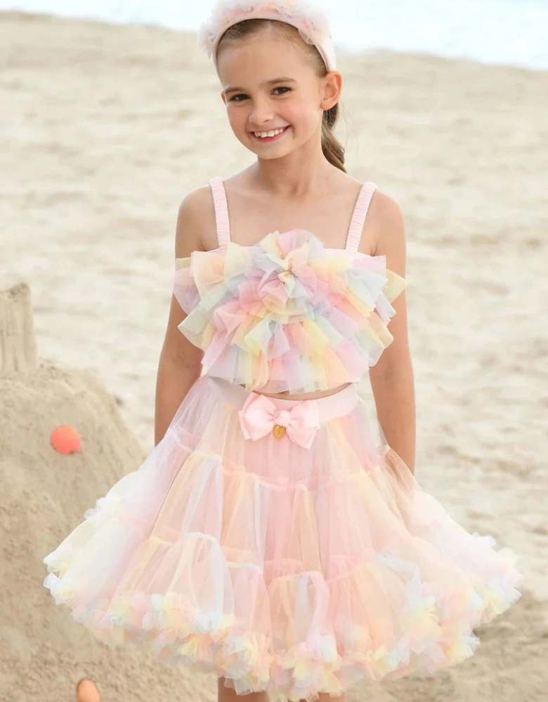 Angels Face Girls Pixie Tutu in Pink