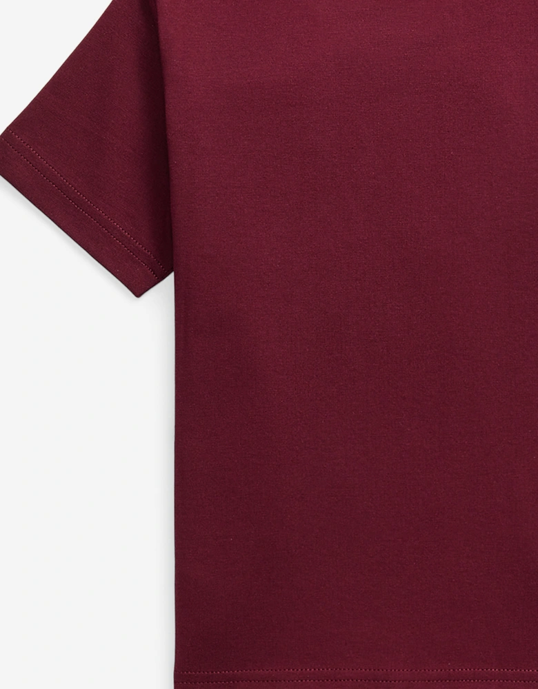 Boys Logo Pocket T-Shirt in Red