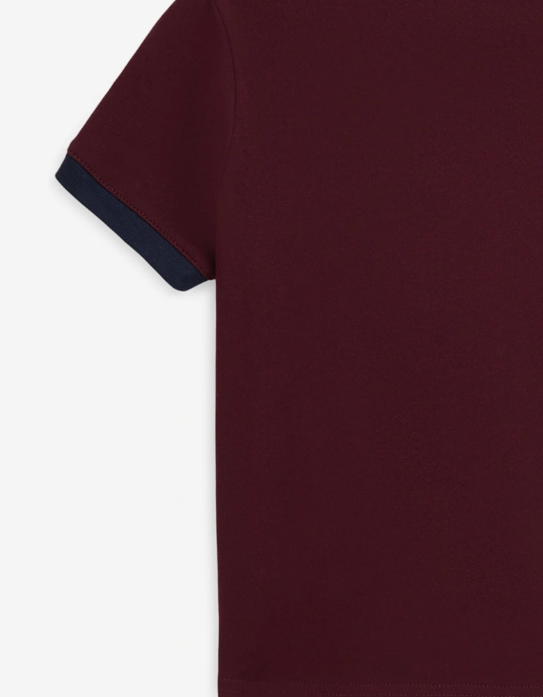 Boys Polo Bear T-Shirt in Red