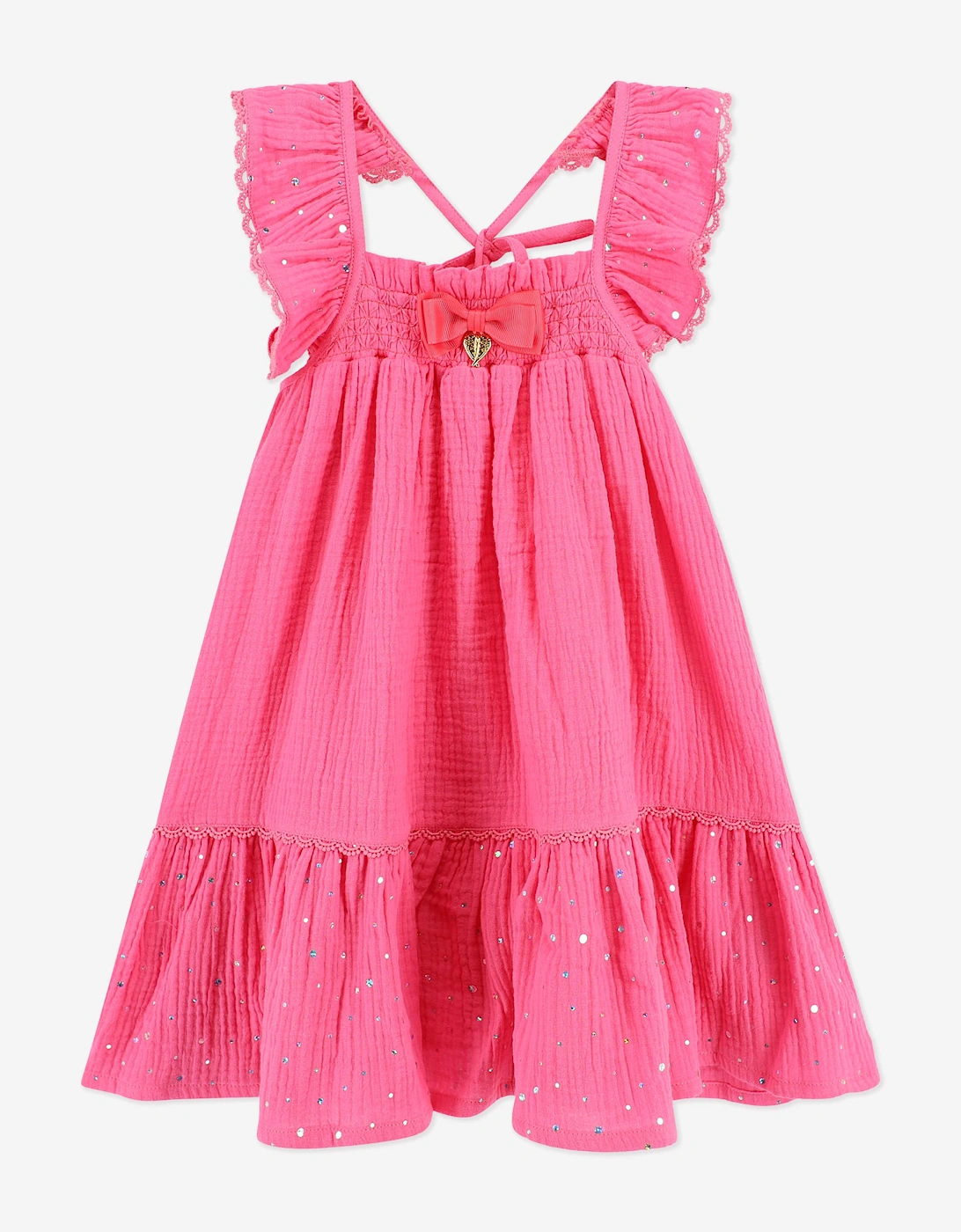 Angels Face Girls Davita Beach Dress in Pink, 7 of 6
