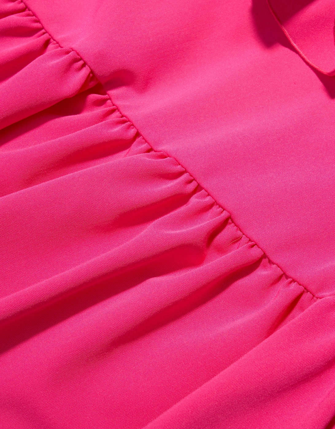 Girls Embellished Ruffle Dress in Pink