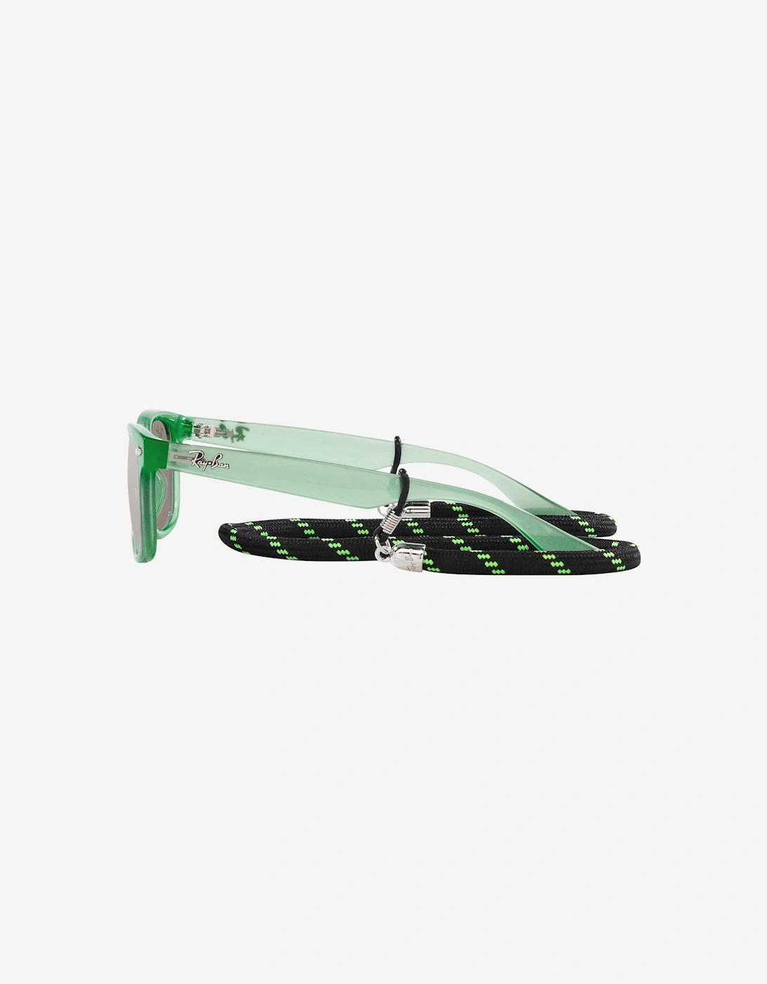 Kids Wayfarer Sunglasses in Green