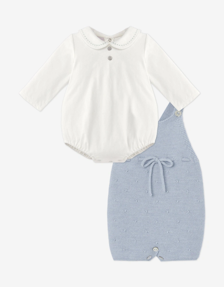 Baby Boys Dungarees  Set in Blue
