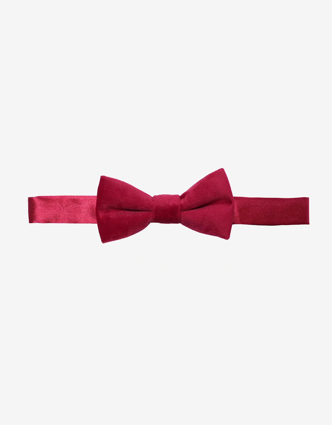 Romano Boys Velvet Bow Tie in Red, 3 of 2