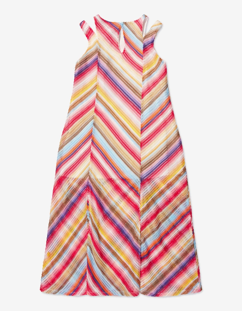 Girls Woven Dress in Multicolour