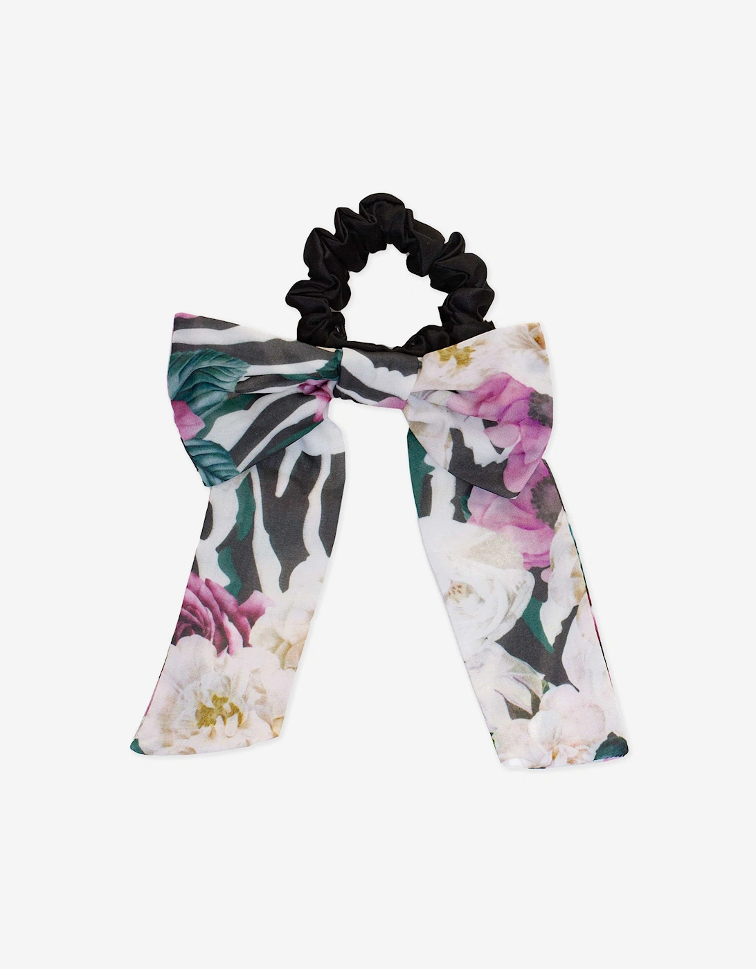 Girls Chiffon Hair Scrunchie in Pink, 3 of 2