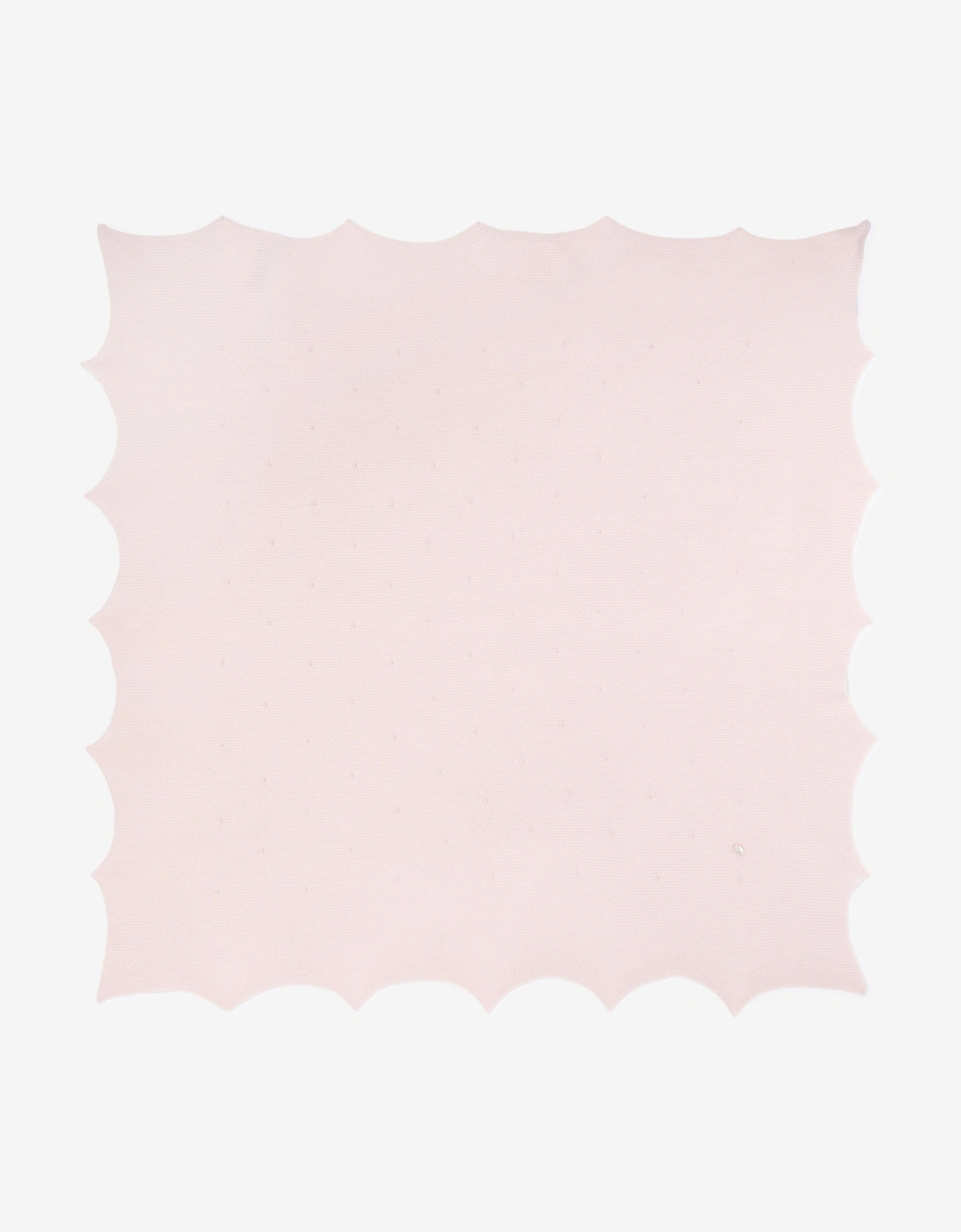 Baby Girls Wool Knitted Shawl in Pink (105cm)