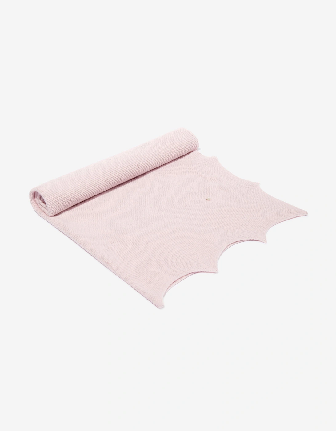 Baby Girls Wool Knitted Shawl in Pink (105cm), 6 of 5