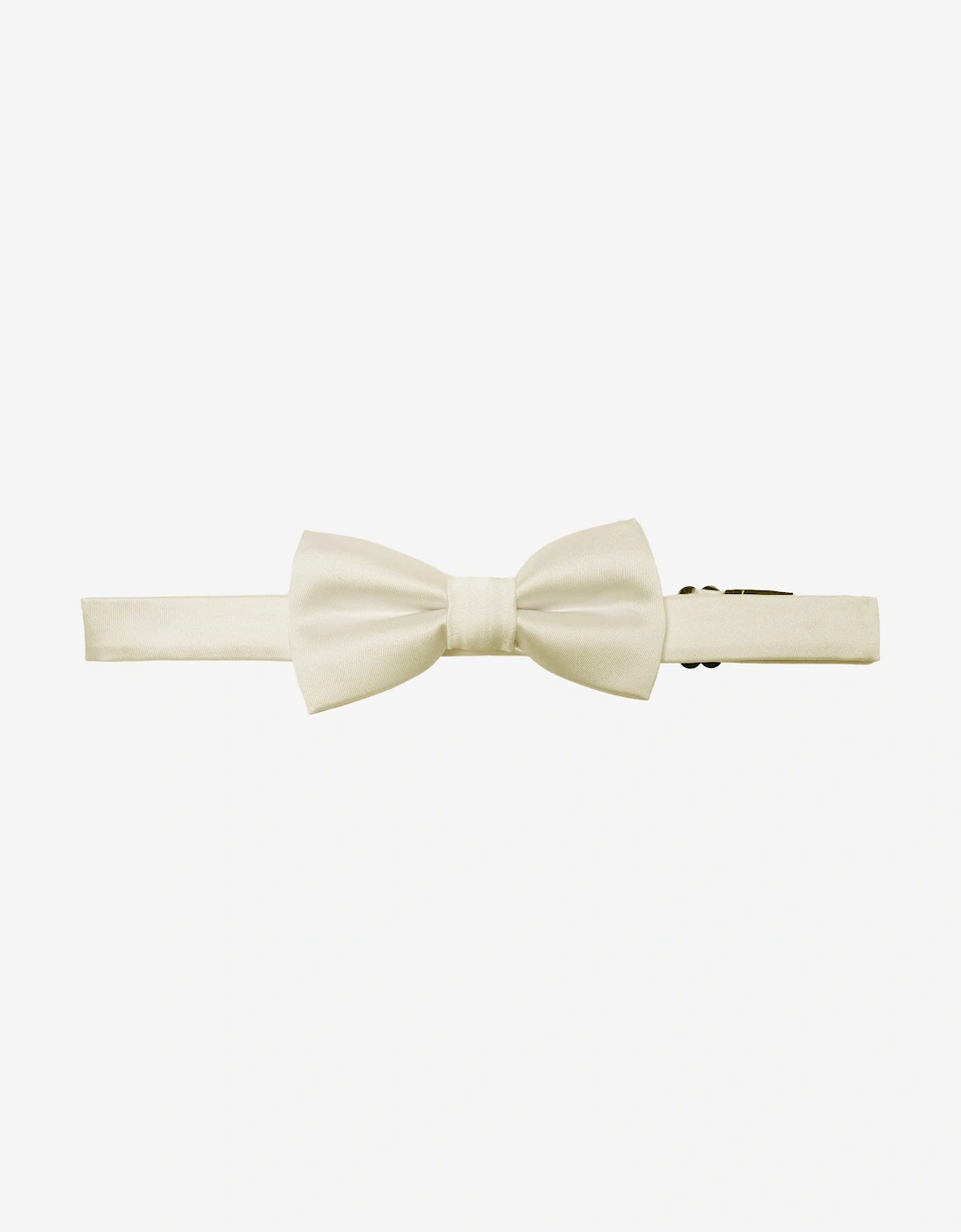 Romano Boys Satin Bow Tie in White, 3 of 2