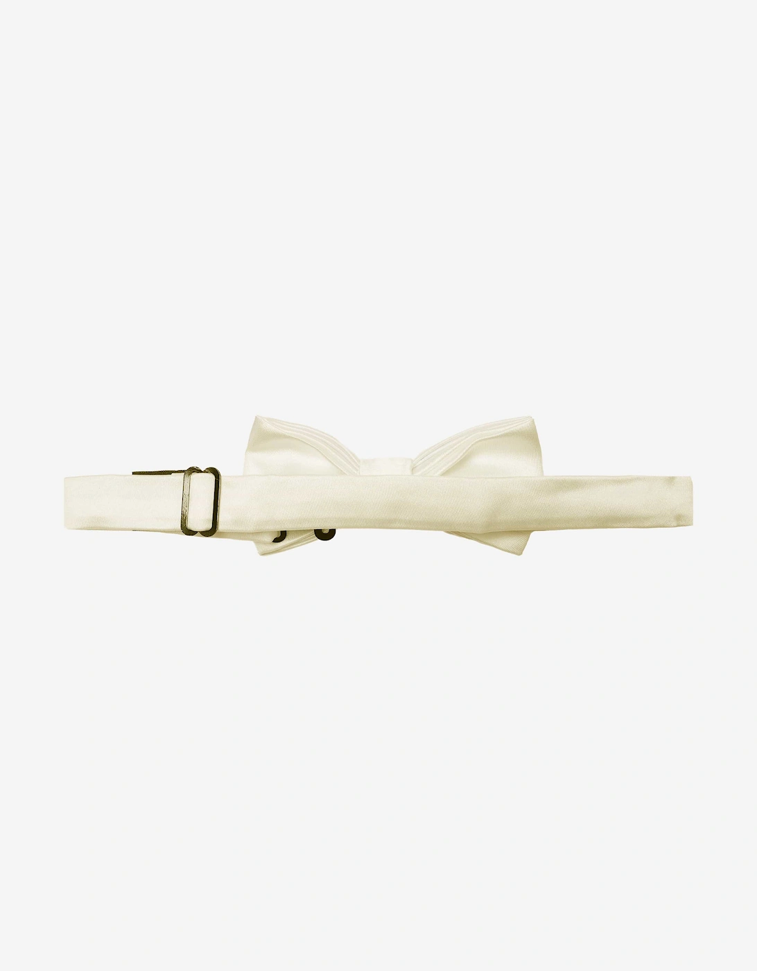 Romano Boys Satin Bow Tie in White