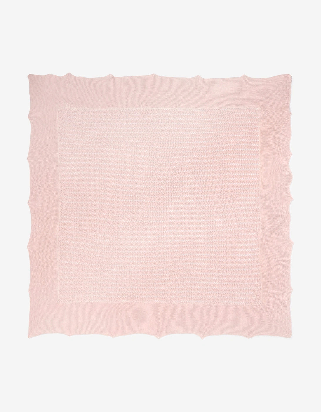 Baby Girls Knitted Shawl in Pink (98cm)