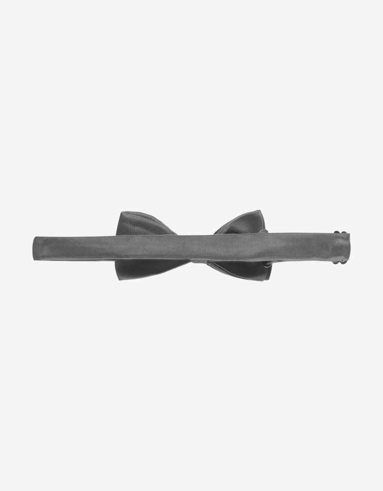 Romano Boys Satin Bow Tie in Grey