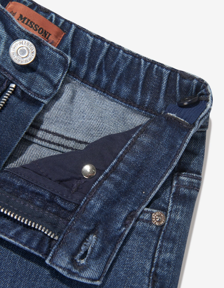 Boys Slim Fit Jeans in Blue