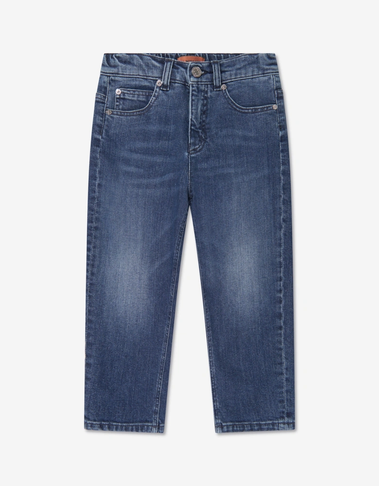 Boys Slim Fit Jeans in Blue