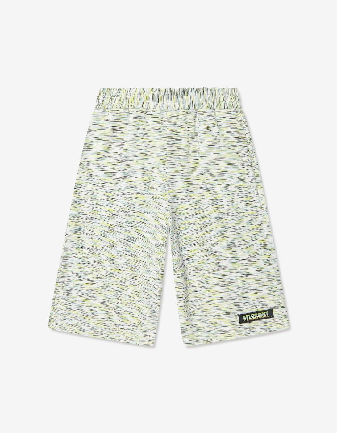 Boys Space Dye Shorts in Green, 6 of 5