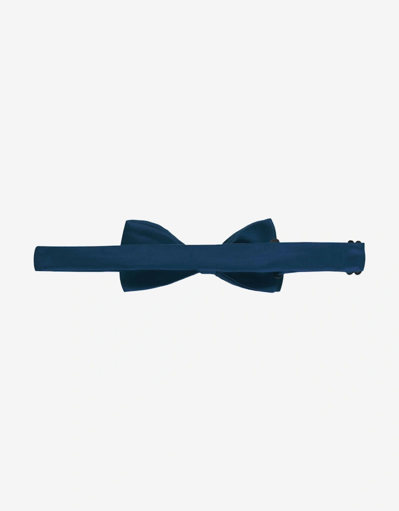 Romano Boys Satin Bow Tie in Navy