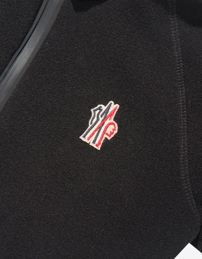 Enfant Kids Grenoble Half Zip Sweatshirt in Black
