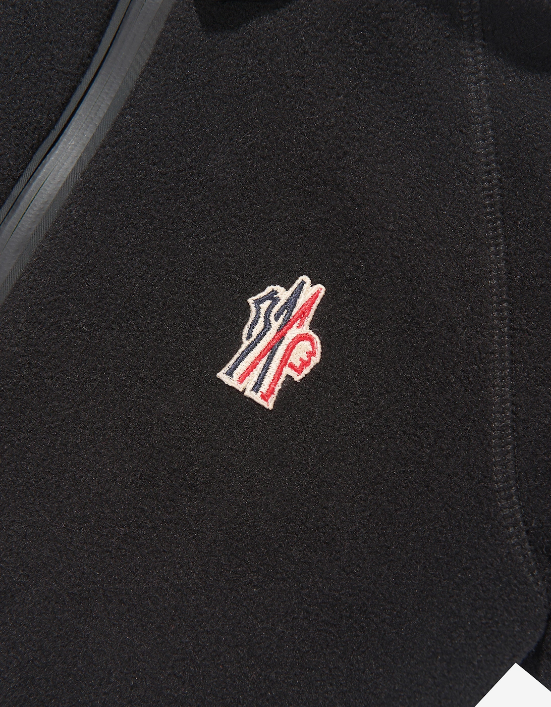 Enfant Kids Grenoble Half Zip Sweatshirt in Black