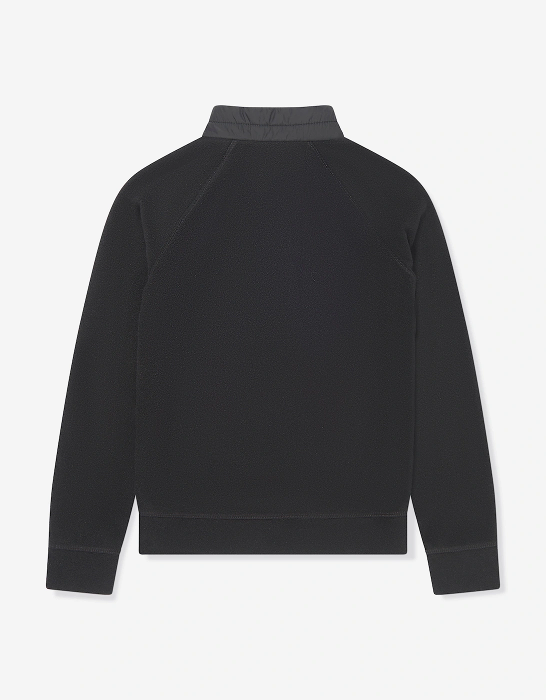 Enfant Kids Grenoble Half Zip Sweatshirt in Black