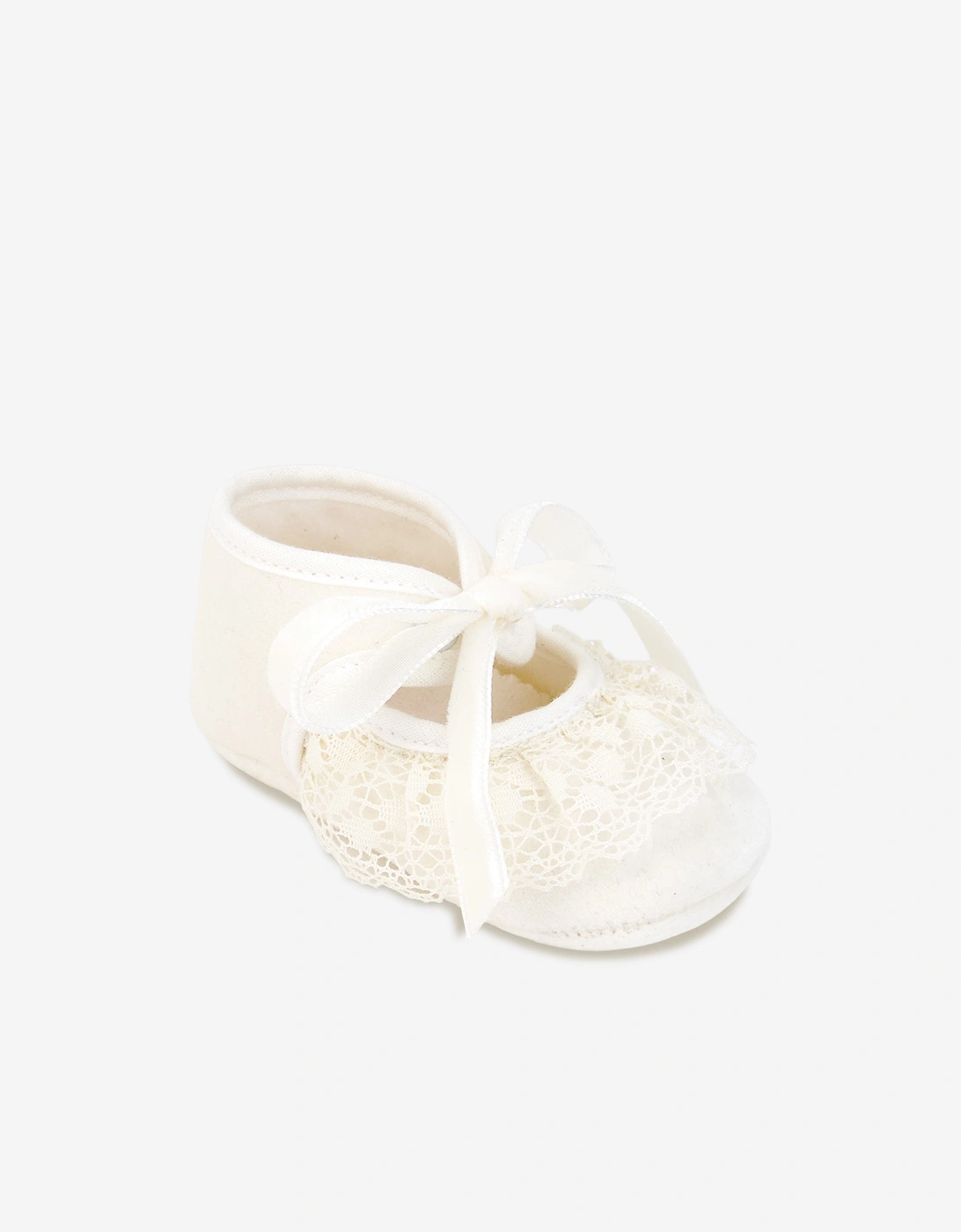 Baby Girls Pre-Walker Shoes in Ivory