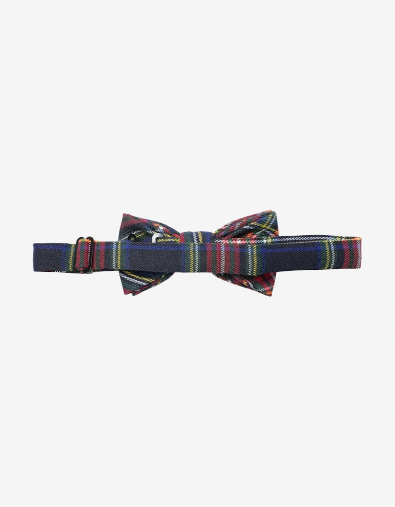 Romano Boys Tartan Bow Tie in Multicolour