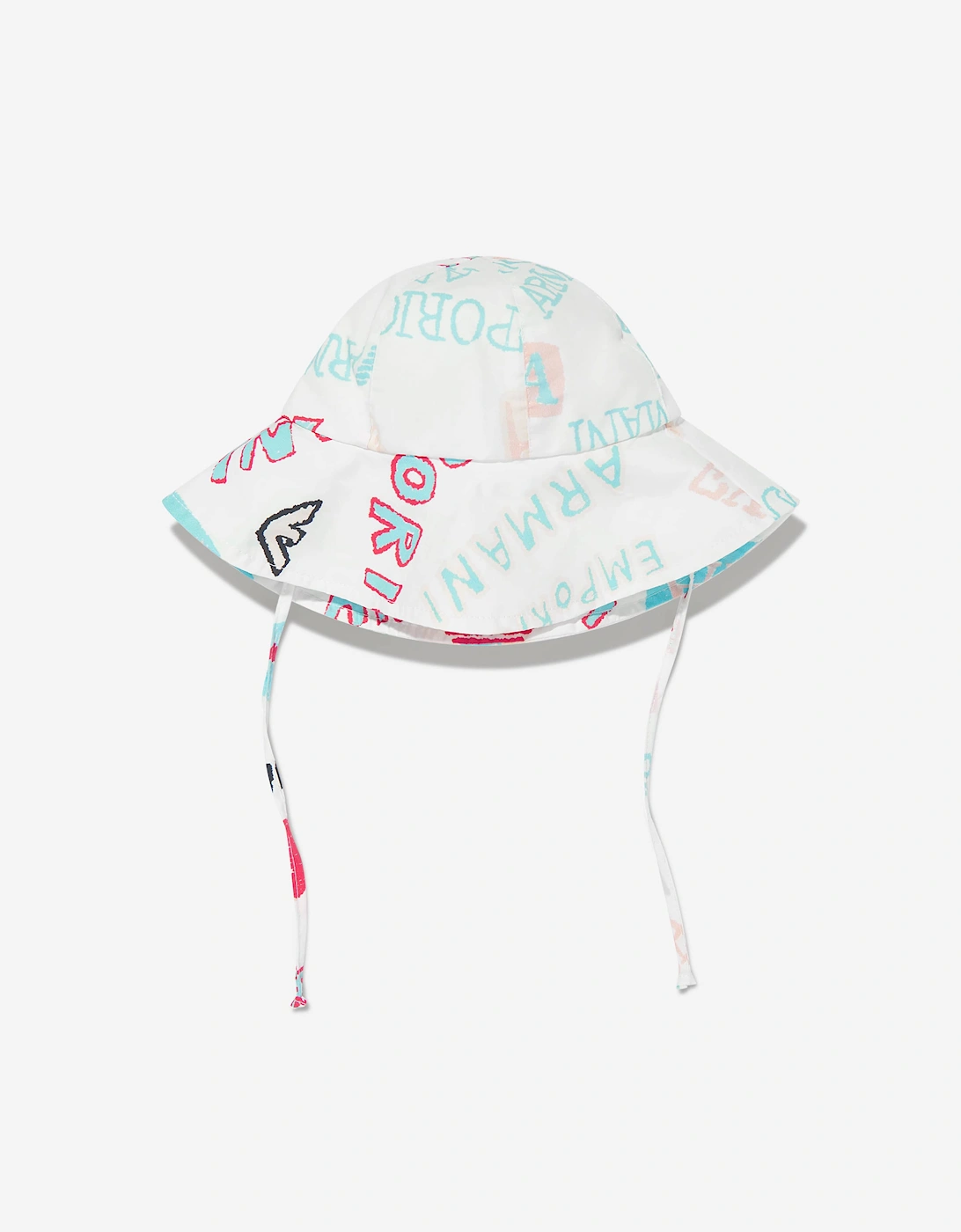 Girls Logo Hat in White