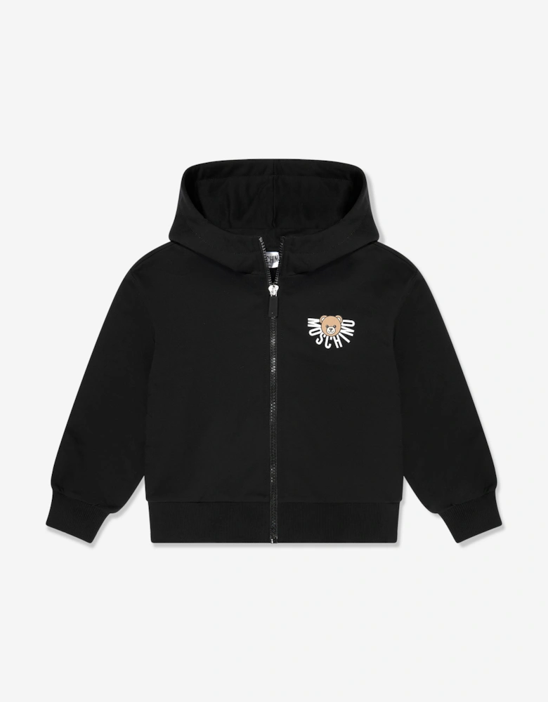 Kids Bear Logo Tracksuit in Black
