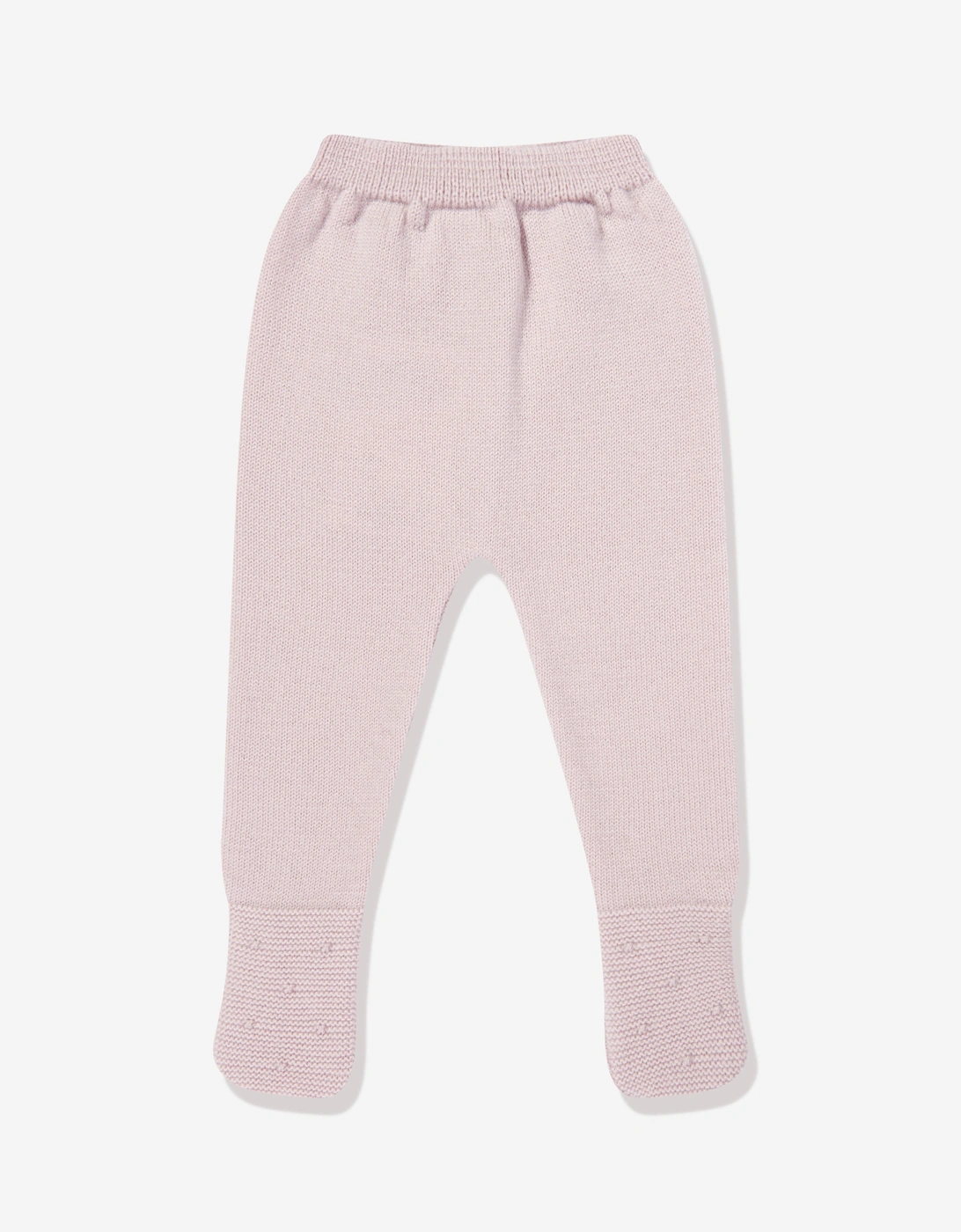 Baby Girls Knitted 2 Piece Babygrow Set in Purple
