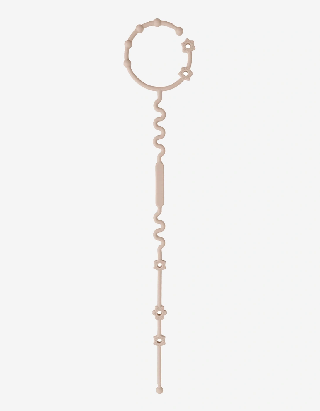 Adjustable Teether and Pacifier Clip in Brown, 5 of 4
