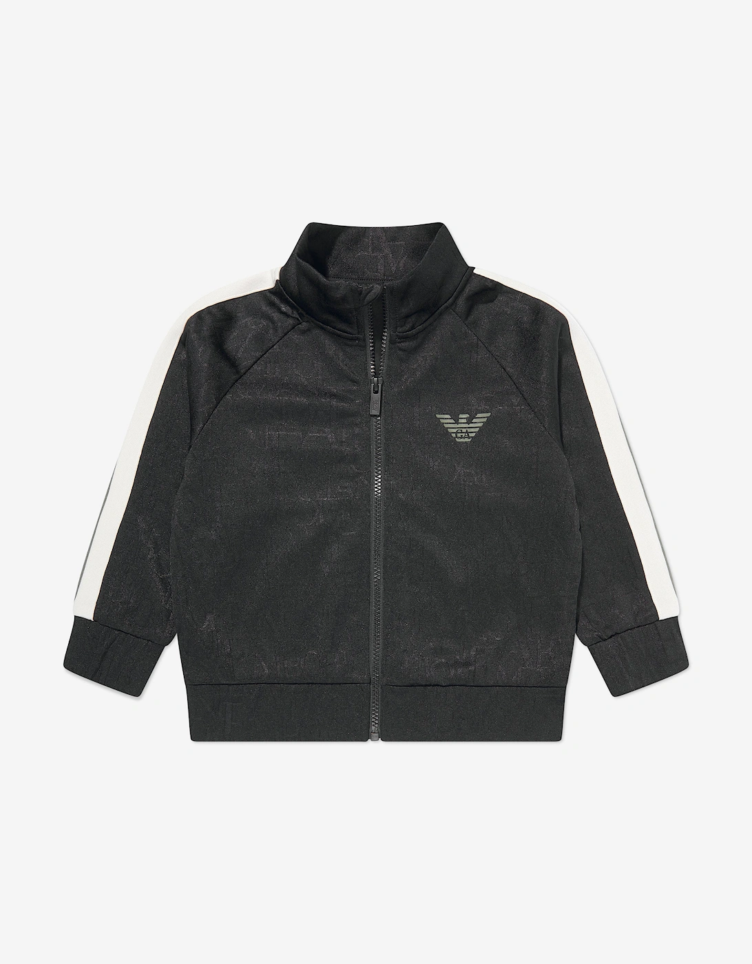 Boys Logo Track Jacket in Navy, 5 of 4