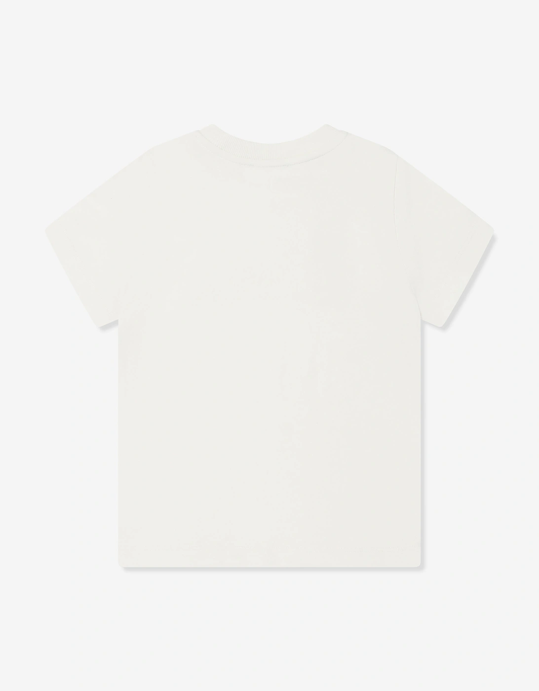 Kids Teddy Bear Logo T-Shirt in Ivory