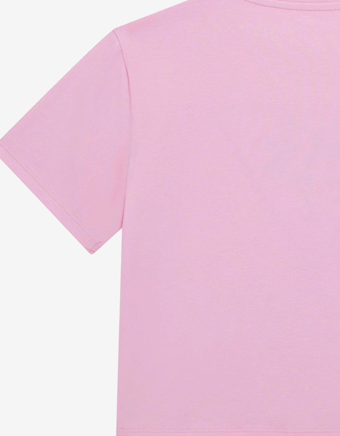 Girls Logo Midi T-Shirt in Pink
