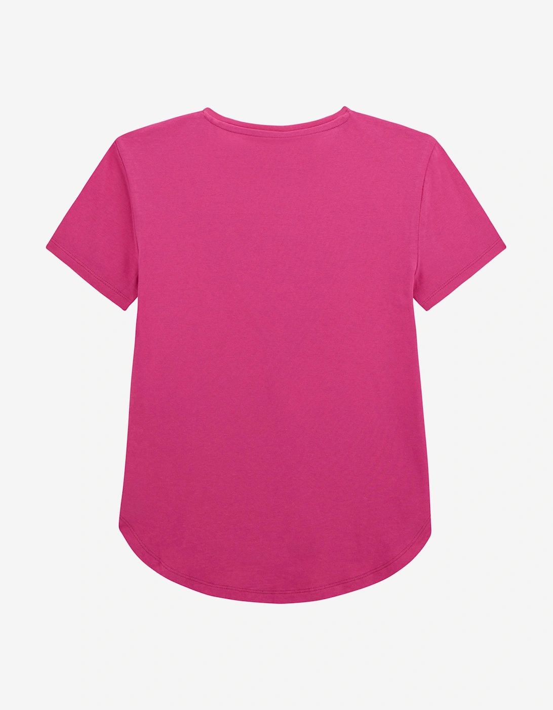 Girls High Low T-Shirt in Pink