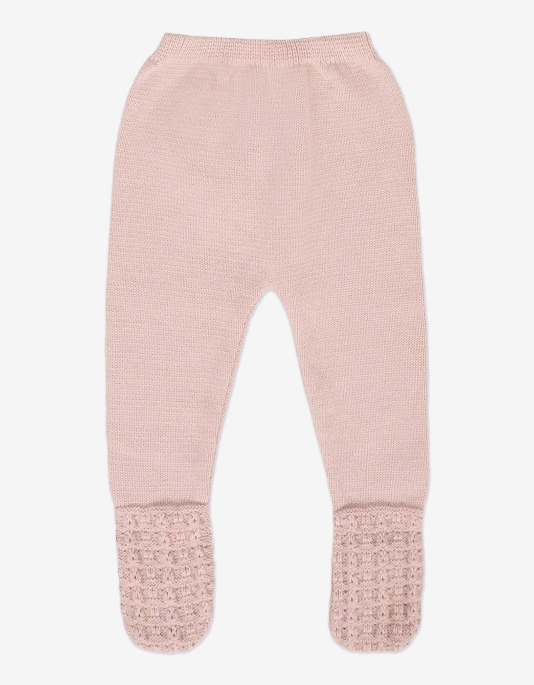 Baby Girls Knitted 2 Piece Babygrow Set in Pink