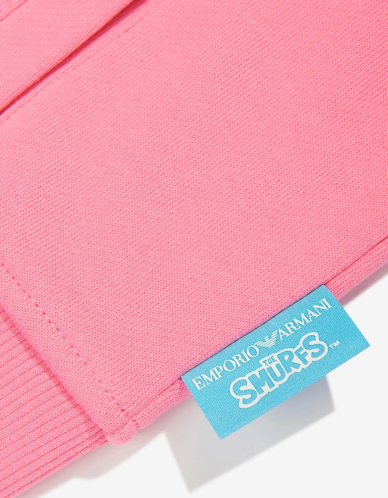 Girls Zip Up Top in Pink
