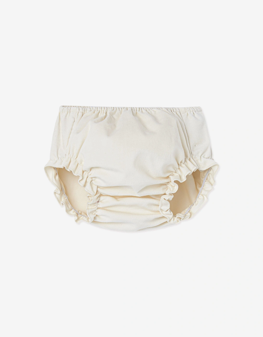 Baby Girls Dress and Bloomers Set in Ivory