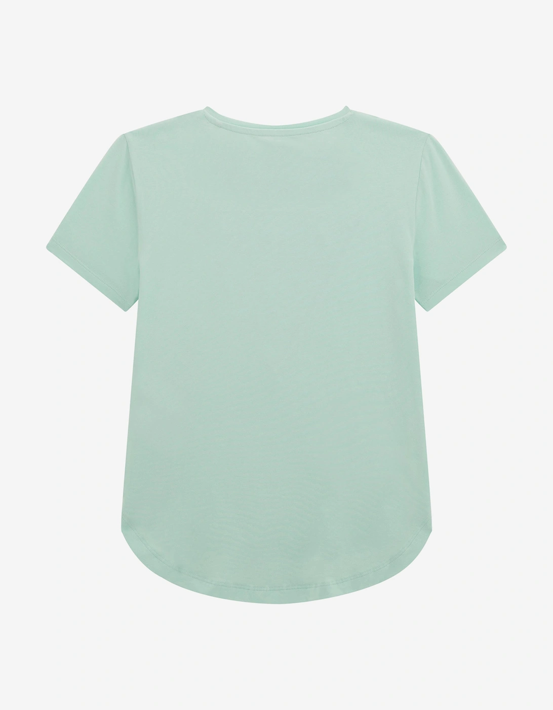 Girls High Low T-Shirt in Green