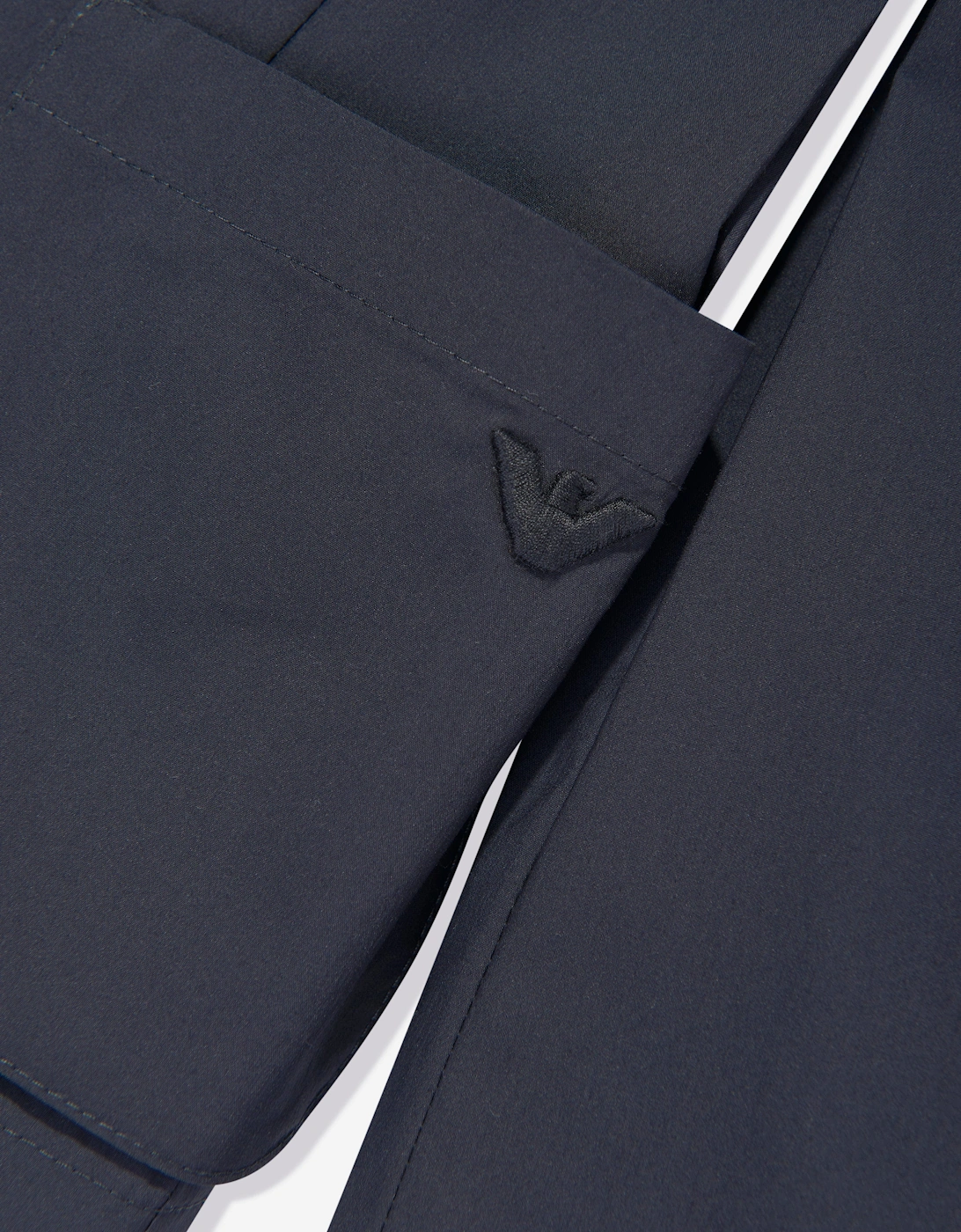 Boys Cotton Blazer in Navy