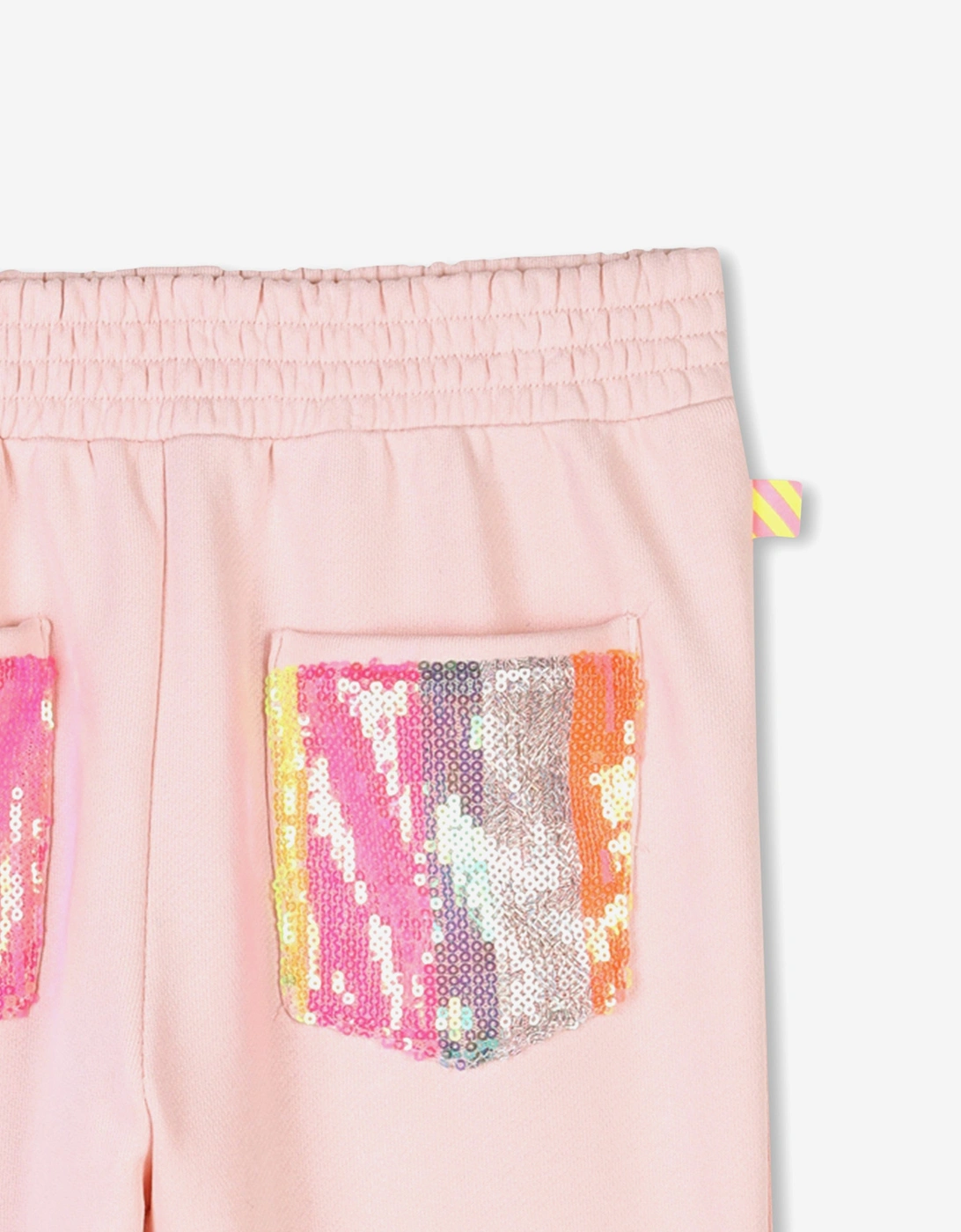 Billieblush Girls Sequin Pocket Joggers in Pink