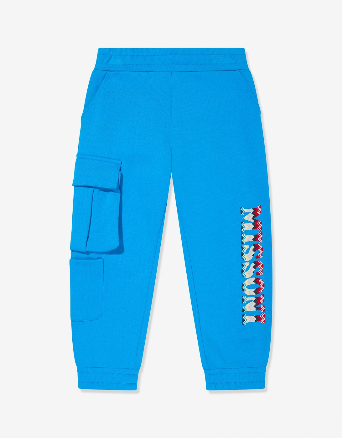 Boys Logo Joggers in Blue, 6 of 5