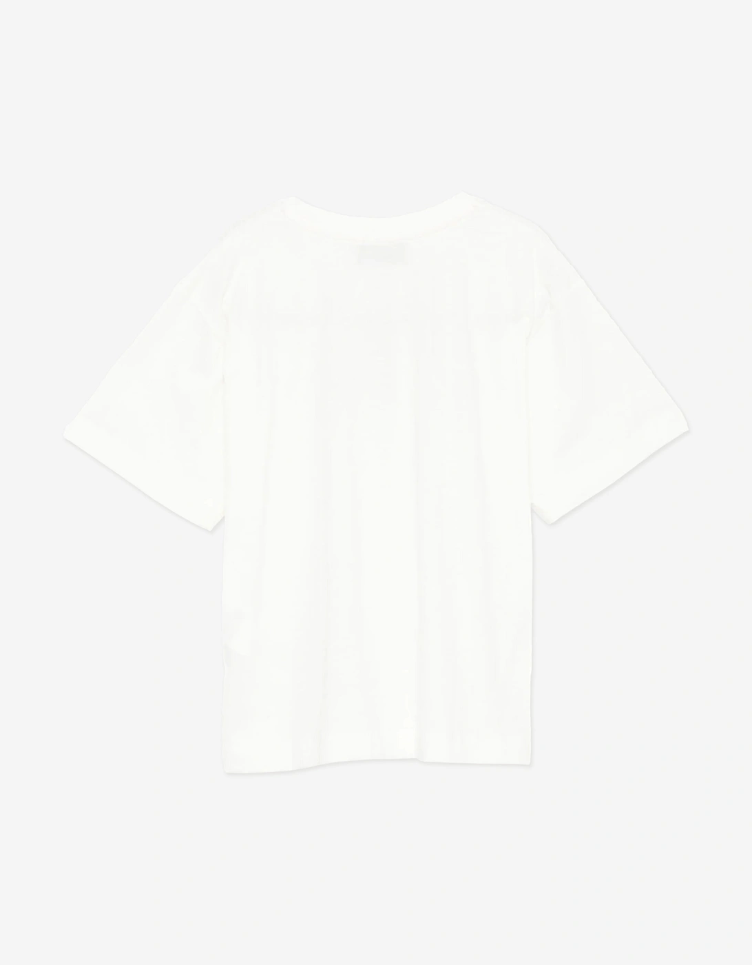 Kids Teddy Bear Logo T-Shirt in Ivory