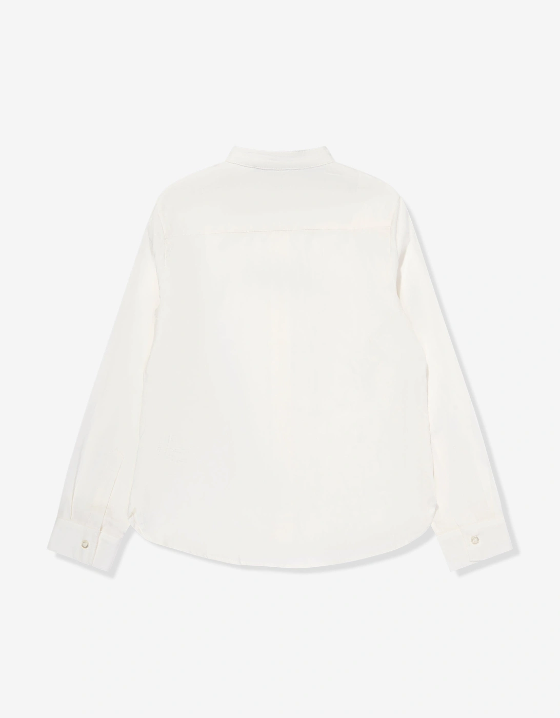 Boys Logo Shirt in Beige