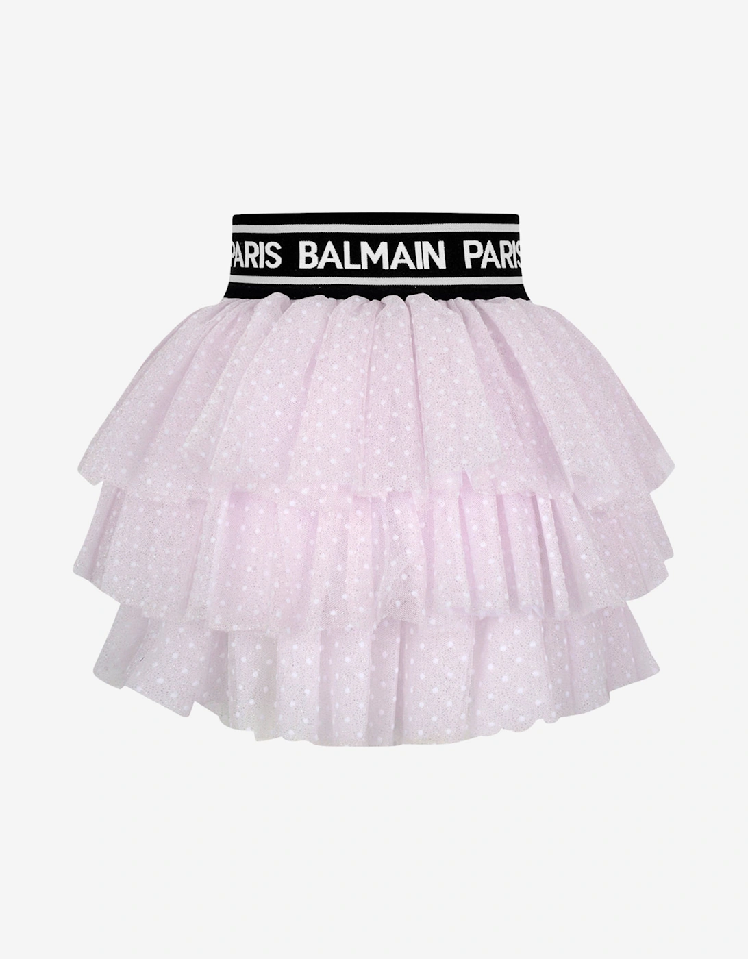 Girls Spotted Tulle Skirt
