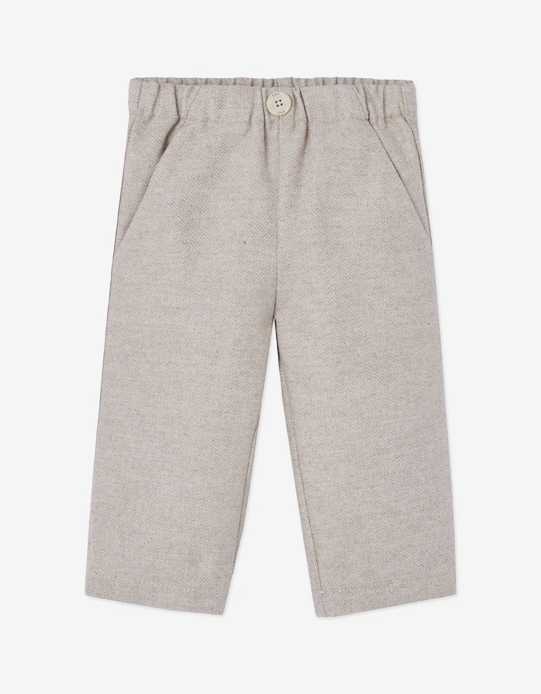 Baby Boys Trouser Set in Beige