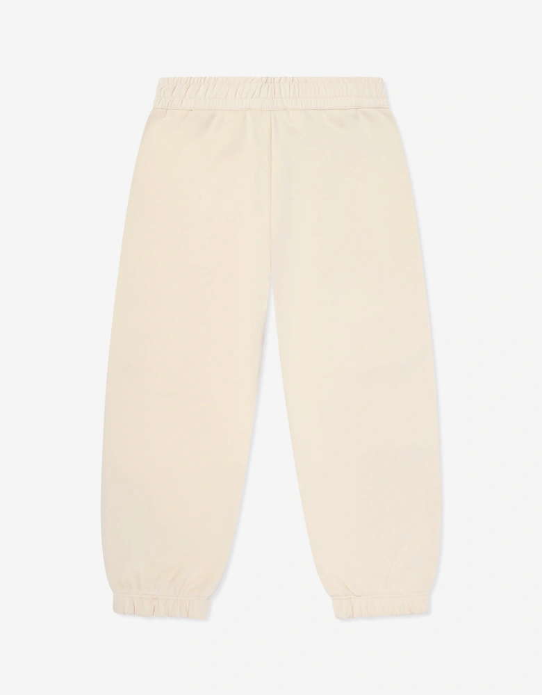Boys Cotton Trousers in Beige